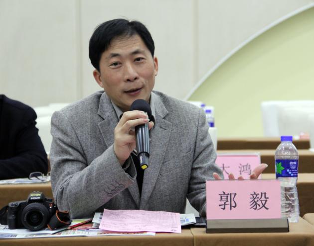 圖6、廣東省家居建筑裝飾材料商會副會長郭毅談及企業(yè)資源與信息傳遞.jpg